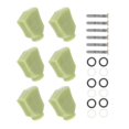 thumbnail image 3 of Guitar String Tuner Knobs Tuning Handles For Musicians Pitch Accuracy Plastic Material Acoustic Guitar Accessories 6 Sets, 3 of 4