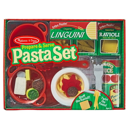 Melissa &#38; Doug Prepare &#38; Serve Pasta Playset