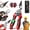 Red, variant on 4-in-1 Wire Stripping and Testing Pliers, Heavy-Duty Electrical Pliers&Wire Cutters, Multi-Function Electrician Wire Strippers Tool with Voltage Tester&Alarms for Professional & Home Use