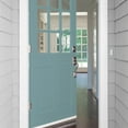 thumbnail image 6 of Glidden One Coat Cathedral Glass / Aqua Satin Exterior Paint with Primer, 1 Gallon, 6 of 8