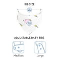 thumbnail image 4 of JML Cotton Baby Bandana Drool Bibs for Boys and Girls, Soothingly Soft Chafe-Free Comfort,Absorbent, Snap for Adjustability- 9 Pack Bibs Set, 4 of 7