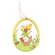 thumbnail image 5 of Colgante de madera de Pascua, 10 piezas, madera, colorido, conejito, flor, pollo, para manualidades de rana, para el hogar, fiesta, ventana, decoración de pared, regalo artístico, 5 of 5
