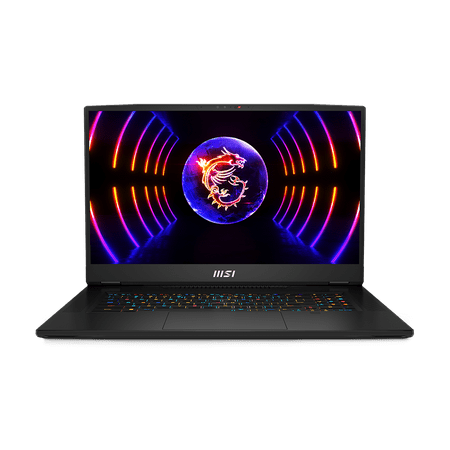 MSI Titan GT77 17.3" UHD 144Hz Mini LED, Intel Core i9-13980HX, RTX 4080, 64GB DDR5, 2TB NVMe SSD, Thunderbolt 4, Win 11 Pro, Core Black (13VH-046US)