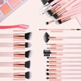thumbnail image 2 of Set de brochas de maquillaje Real Perfection, 16 unidades, con maquinilla de afeitar para cejas, 2 of 9