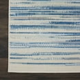 thumbnail image 5 of Nourison Jubilant Abstract Striped Blue 2'3" x 7'3" Area Rug, (7' Runner), 5 of 8
