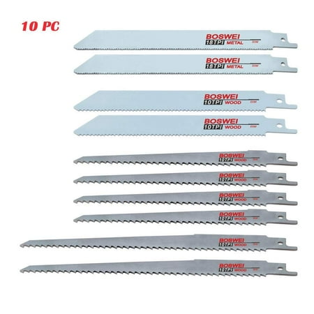 Dewalt Dw788 Scroll Saw - Toolman Reciprocating Saw Blades Universal Fit 10pc set 6
