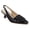 black, variant on Women Sling Back Kitten Heels Low Dress Shoes Slingback Pumps Pointed Closed Toe Comfortable Party Office Sandals