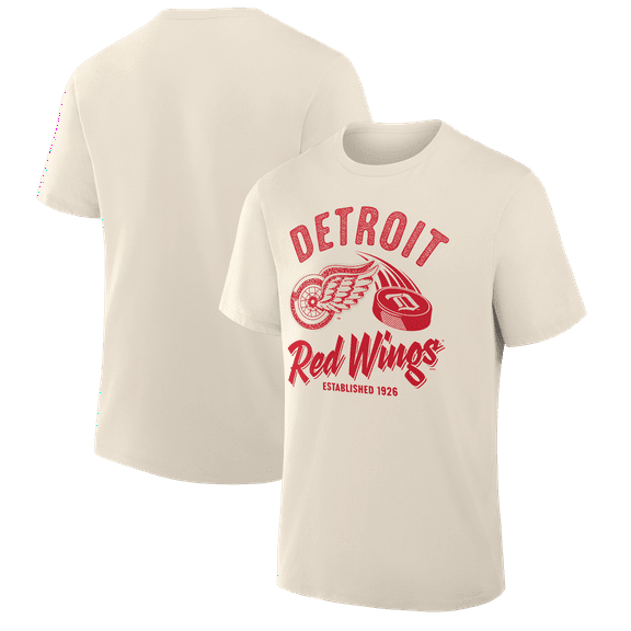 Men's Cream Detroit Red Wings Alternate Legacy T-Shirt