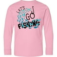 thumbnail image 3 of Inktastic Let's Go Fishing Long Sleeve Youth T-Shirt, 3 of 5