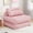 Pink, variant on Mr IRONSTONE 3 in 1 Folding Sofa Bed, Convertible Sleeper Chair with Pillow, Corduroy Memory Foam Floor Sofa Lounge Chair for Living Room Dorm, Pink