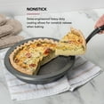 thumbnail image 4 of KitchenAid Aluminized Steel Nonstick 9-inch Round Cake Baking Pan, Contour Silver, 4 of 9