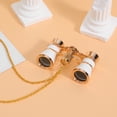 thumbnail image 3 of Miangastore 1 Ensemble de Jumelles Opera Jumelles Compactes Jumelles Vintage Lunettes de Théâtre Jumelles de Concert pour Femmes avec Pochette de Rangement, 3 of 8