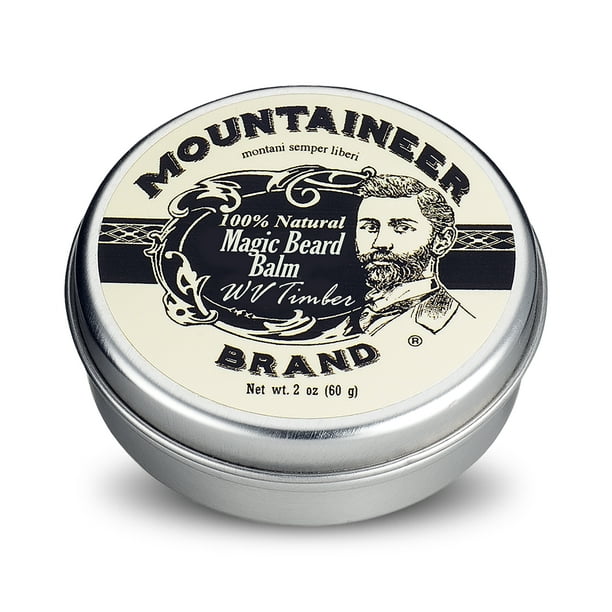 Mountaineer Brand Magic Beard Balm, WV Timber, 2 oz 