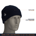 thumbnail image 3 of RefrigiWear Knit Watch Cap – Unisex Warm Winter Beanie Hat for Cold Weather Workwear, 3 of 6