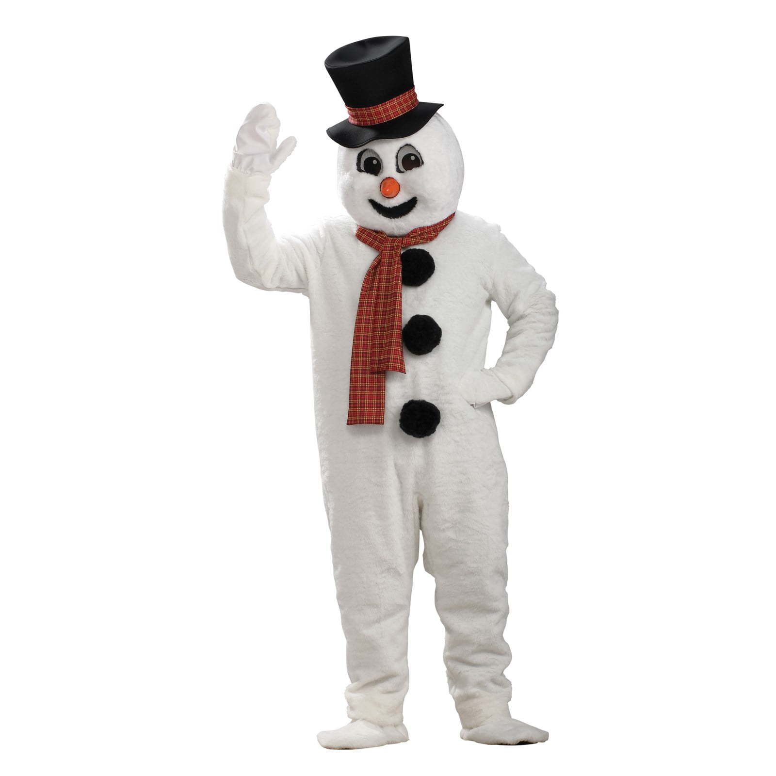 Details about   Snowman Mascot Costume Suits Cosplay Party Game Outfits Advertising Promotion us