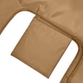 thumbnail image 4 of Wrapables JoliBag Nylon Reusable Grocery Bag, 2 Pack, Tan, 4 of 6