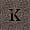 Monogrammed K, variant on meiyoeat Leopard Print Bow Letter A Twin Bedding, Women Teens, Brown Animal Print Duvet Cover Set, Black Reversible2 Pieces, 1 Duvet Cover and 1 Pillowcase
