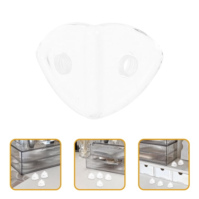 OULII 10Pack 90 Degree Angle Braces Bracket for Home Decor Small Brackets Shelf Support