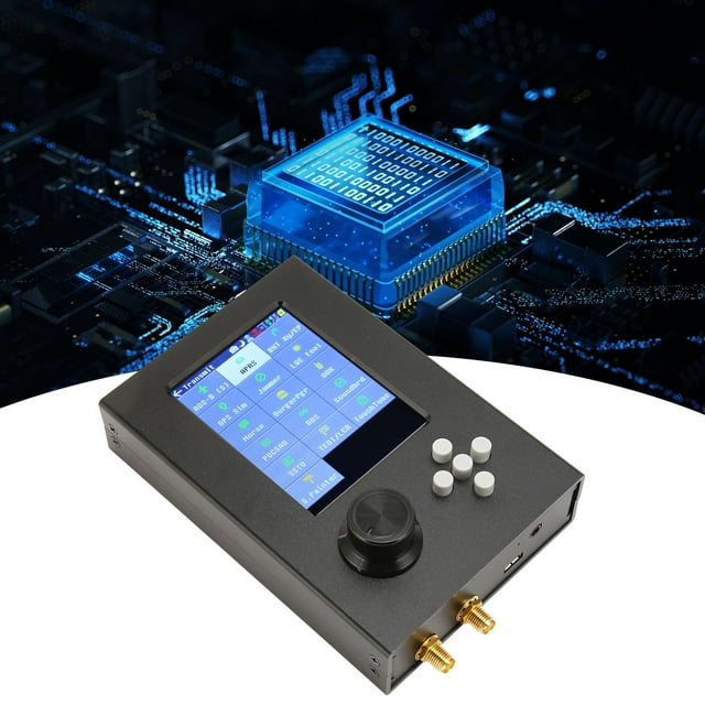 SDR Receiver, 1MHz-6GHz Micro USB Port SDR Receiver Easy Installation Aluminum Alloy For