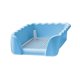 thumbnail image 3 of Caja de arena Fernando para inodoro de perros con valla elevada desmontable azul, 3 of 8