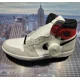 thumbnail image 5 of Ni - ke Ni - ke Air Jordan 1 Retro High OG White/Black-Light Smoke Grey Size 18 555088 126, 5 of 5