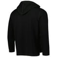 thumbnail image 3 of Men's Black Charlotte FC Baja Fleece V-Neck Pullover Hoodie, 3 of 3