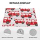 thumbnail image 3 of Fotbe Gnomes On The Car Alfombrilla de Secado para Cocina con Estampado, 18x24 Pulgadas, 3 of 7