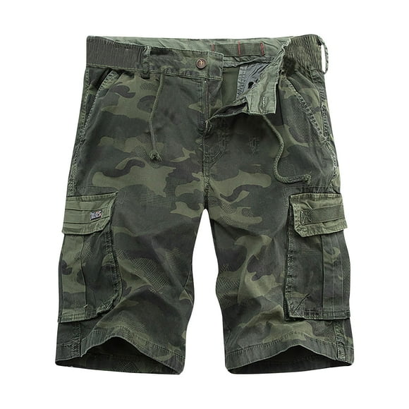 Amzcrzy Mens Shorts Cargo Shorts for Men Shorts for Men Men's Summer Casual Camouflage Fashion Pockets Loose And Comfortable Work Short Pants Mens Cargo Shorts Summer Shorts Mens Shorts Casual