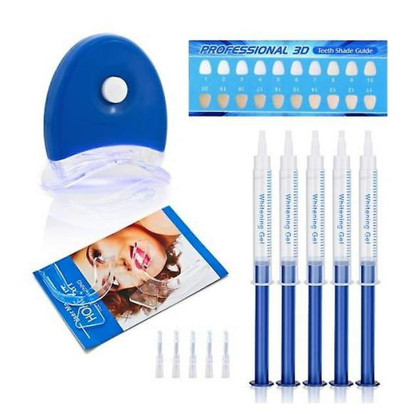 5X Teeth Whitening Kit Tooth Whitener Gel Bleach White Dental System, No Fillers Or Additives Used