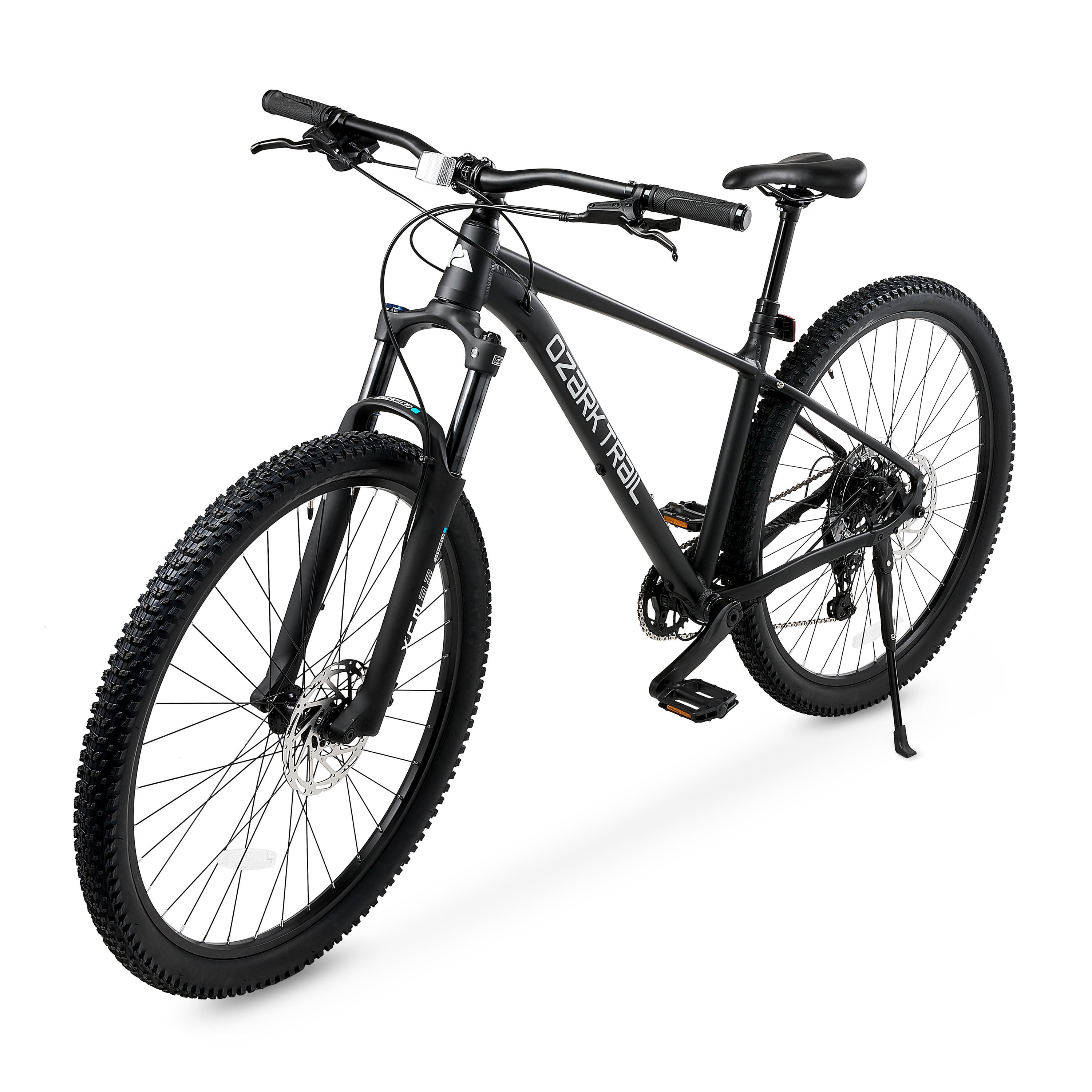 Ozark trail 29" M.2 Ridge Pro Mountain Bike, Large Frame, Fits Riders 5'10"-6'2"+, Black, Adult, Unisex, Online Only