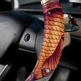 thumbnail image 5 of Fish 14.5 Inch Printing PVC Leather Car Wheel Cover Auto Accessories Steering Wheel Covers, 5 of 6