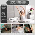 thumbnail image 4 of Digital Alarm Clock Sonic Alert Small w/ Battery Backup Black, 4 of 8