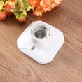 thumbnail image 1 of SHOWERORO 250v 6a Square E27 Porcelain Lamp Holder Flat Bottom Light Base Simple Installation, 1 of 7