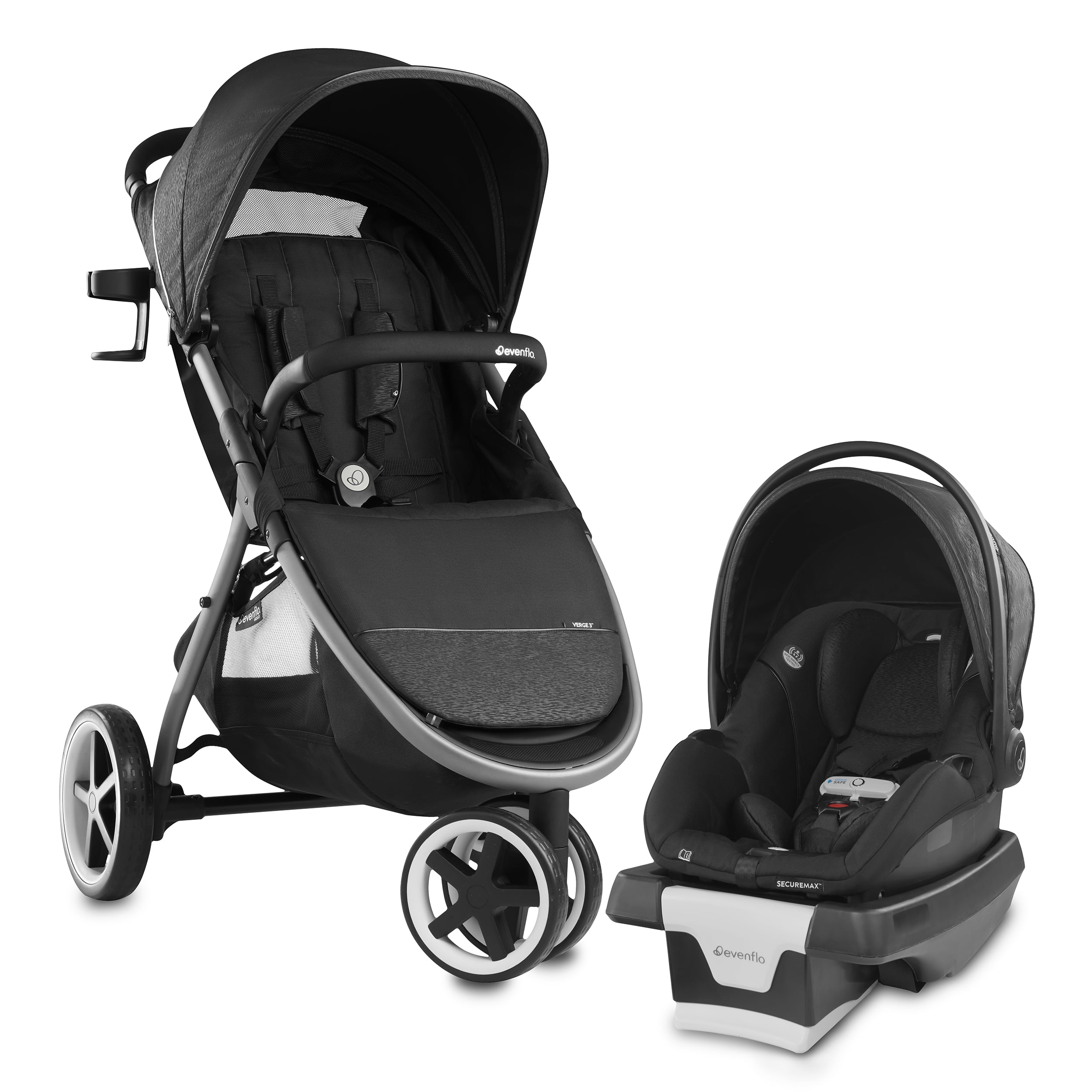 Evenflo verge 3 store travel system