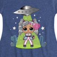 thumbnail image 3 of LOL Surprise! Dolls - Astro Alien Doll - Spacecraft - Toddler & Youth Girls Fit & Flare Dress, 3 of 4