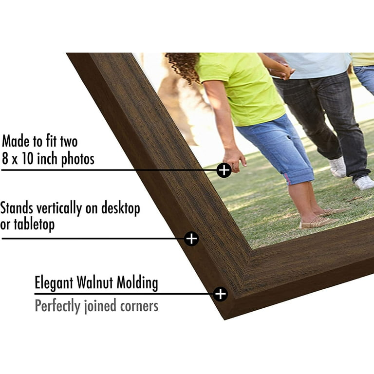 Americanflat Hinged Picture Frame with Glass Front