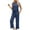02 Navy, variant on bnaln Women's Summer Casual 2 Piece Outfits Loose Sleeveless Tank Tops Wide Leg Pants Sets Summer Vacation Travel Tracksuit Soft Cozy Loungewear Sweatsuit Comfy Lounge Sets