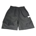 thumbnail image 2 of UACY Linen Bermuda Shorts for Boys Lightweight Summer Hiking Cargo Shorts Quick Dry Wide Leg Quick Dry Short Knee Length (Grey, 12-18 Months), 2 of 7