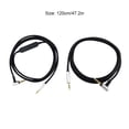 thumbnail image 3 of keepw Earphone Rope Audio Cable Replacement 2.5mm Micophone Gaming Control Silver Plated Extension Device drive-by-wire Straight-through 1.2 meter, 3 of 6