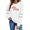 Multicolor, variant on Lovskoo Merry Sweatshirts for Women Christmas Crewneck Sweaters Sequin Letter Pullover Winter Tops