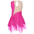 thumbnail image 2 of YiZYiF Girls Floral Figure Ice Skating Dress Sleeveless Rhinestone Ballet Gymnastics Leotard, 2 of 5