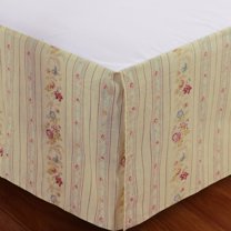 Claremont Collection Antique Rose Multi Color Full Bed Skirt by Greenland Home Fashi- Saltoro Sherpi