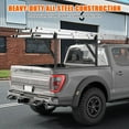 thumbnail image 1 of BeesClover Truck Racks, Ladder Rack for Trailer for Pickup Load 250 Lbs, 44.5-49.5" Adjustable Height, Extendable Truck Ladder Racks for Kayak, Surfboard, Construction Wood, Ladder Stand, 1 of 7