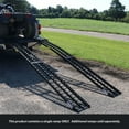 thumbnail image 6 of Titan Ramps 10 Foot Folding ATV Loading Ramp Arched Aluminum Design, Black, 6 of 12