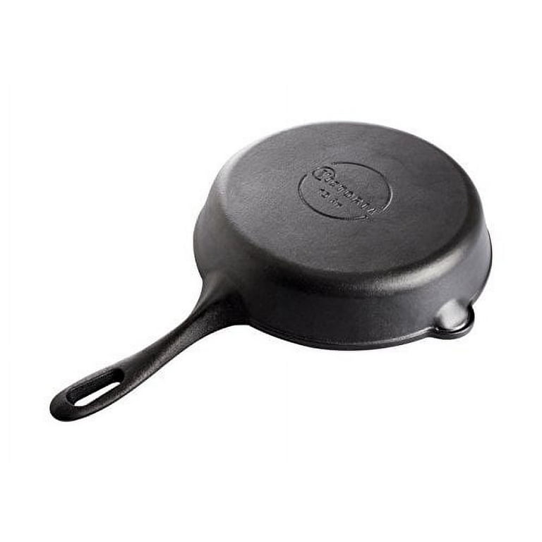 Victoria 8-Inch Cast Iron Skillet, Pre-Seasoned Cast-Iron Frying Pan with  Long Handle, Made in Colombia 