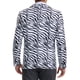 thumbnail image 3 of BLAZERS PARA HOMBRES INSPIRE CHIC Estampado de Animales Solapa con Muesca Ajuste Slim 2XL Estampado de Cebra, 3 of 5
