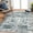 Grey, variant on FairOnly 10'x13' Green Vintage Area Rugs Living Room Rugs Washable Ultra-Thin Area Rugs for Home Office Family Room Boho Family Room Carpet