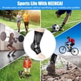 thumbnail image 6 of Neenca 2-Pack Ankle Brace Support for Men & Women,Plantar Fasciitis Socks with Arch Support Compression Ankle Support Foot Sleeve,Ligament Damage, Achilles Tendonitis, Sprained Ankle, 6 of 9
