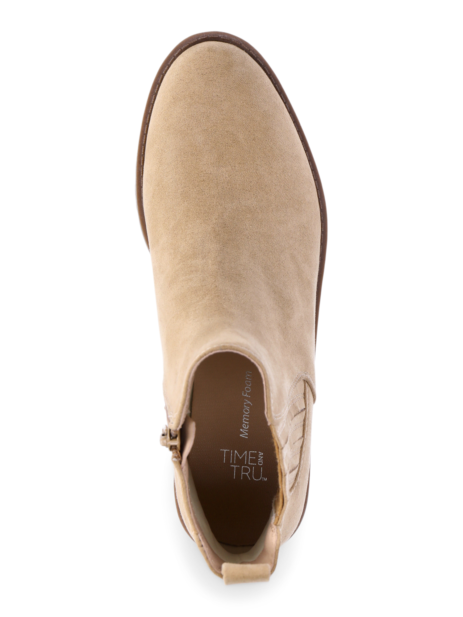 Time and Tru Women's Lug Chelsea Boot, Wide Width photo 3