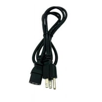 Kentek 6 Feet Ft AC Power Cable Cord For SONY TV KDL-26S3000 KDL-40S3000 KDL-40D3000